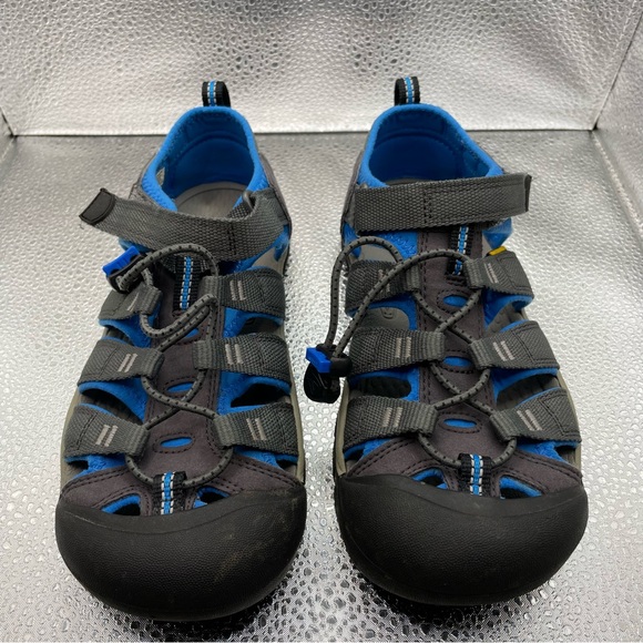 Keen Sandals big kids 4 Newport H2 Magnet Brilliant Blue Gray - Picture 2 of 6
